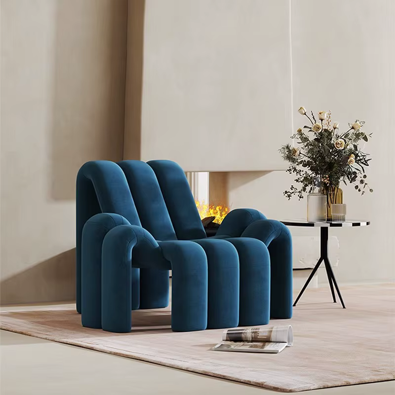 Fauteuil lounge en tissu
