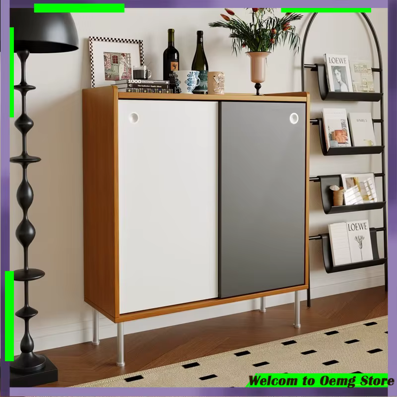 Organisateur artisanal armoires de salon debout luxe anti-poussière armoire de sol vitrine maison Muebles Hogar