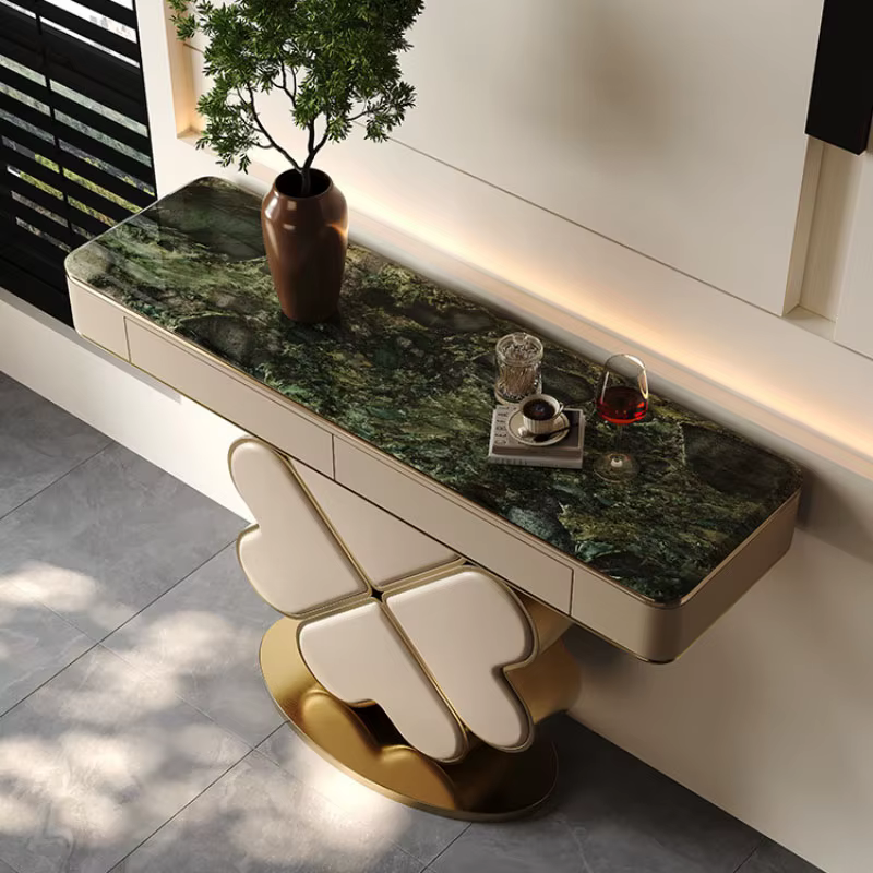 Tables consoles de luxe léger