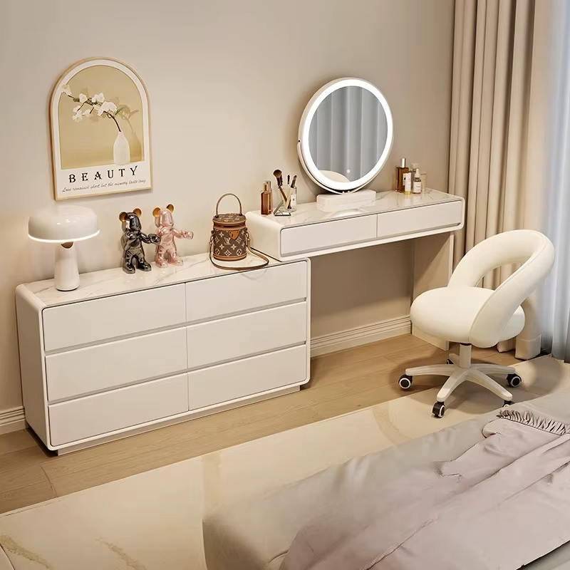 Filles Design coiffeuse conteneurs tiroirs maquillage Simple bureau