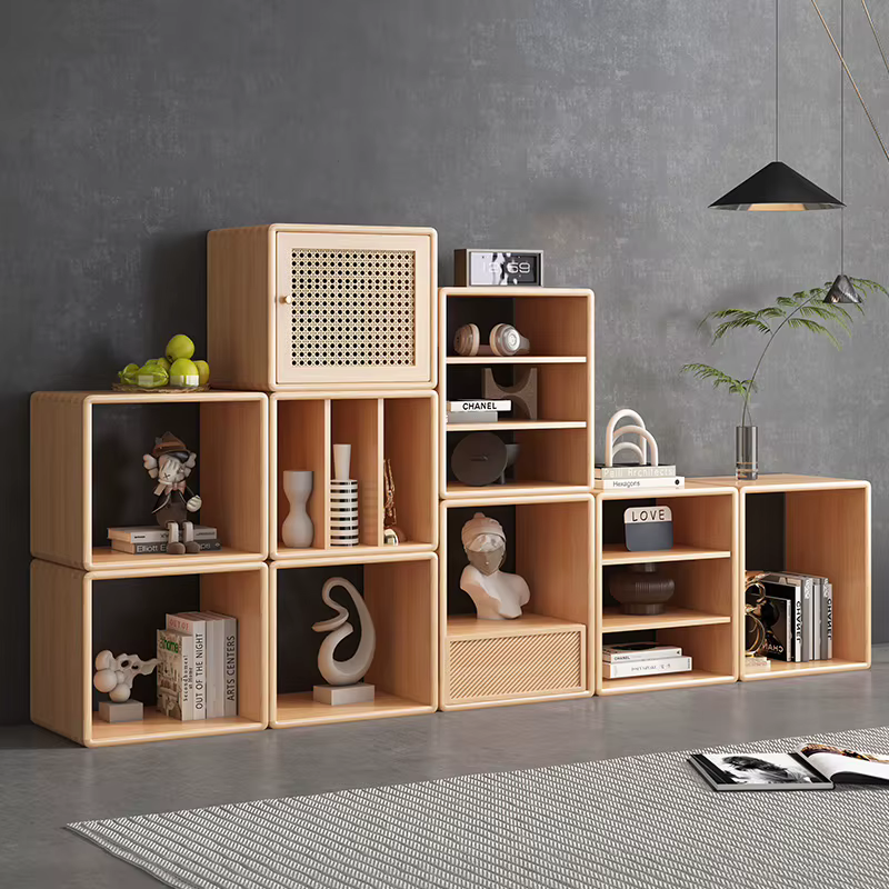 Bibliothèque en bois de Style japonais