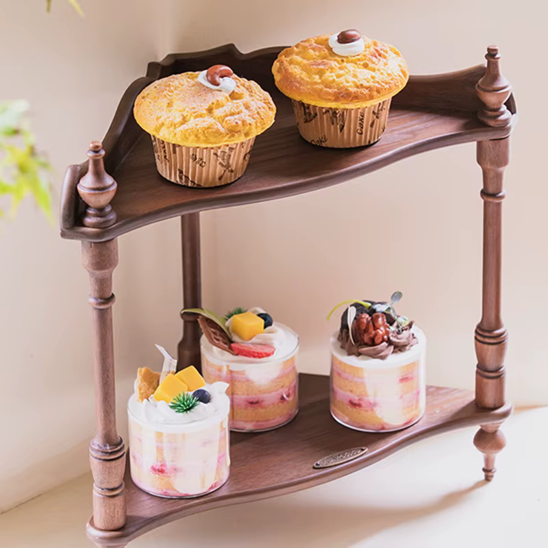 Support de rangement en bois