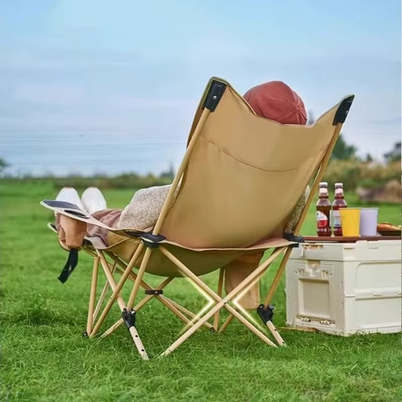 Chaise pliante inclinable pour adultes