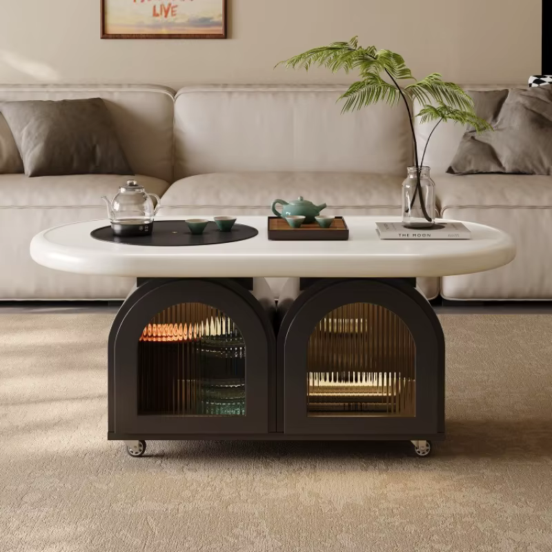 Tables basses modernes en bois massif