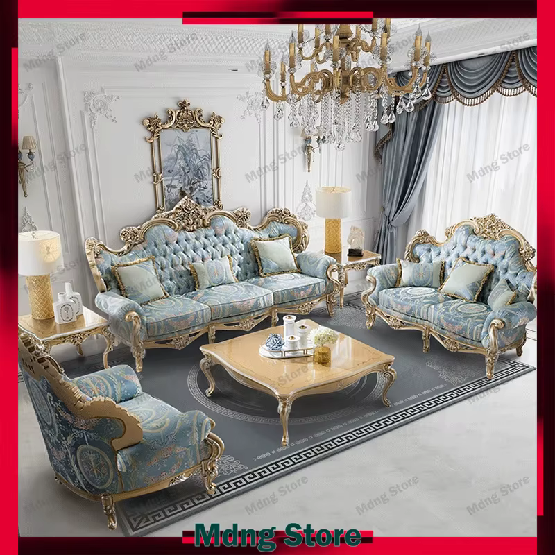 Canapés à coussin confortable en cuir