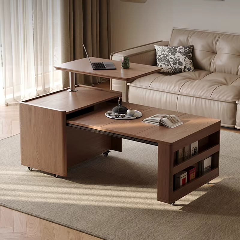 Wabi Sabi Tables basses multifonctions Design Convertible salon rangement