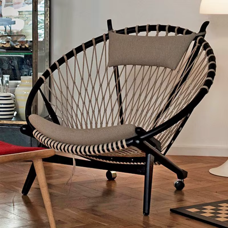 Chaise nordique paresseuse pour une personne