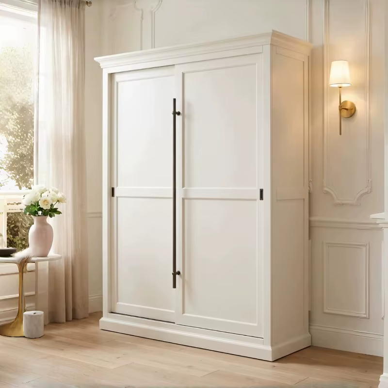 Armoire de rangement de style français rétro