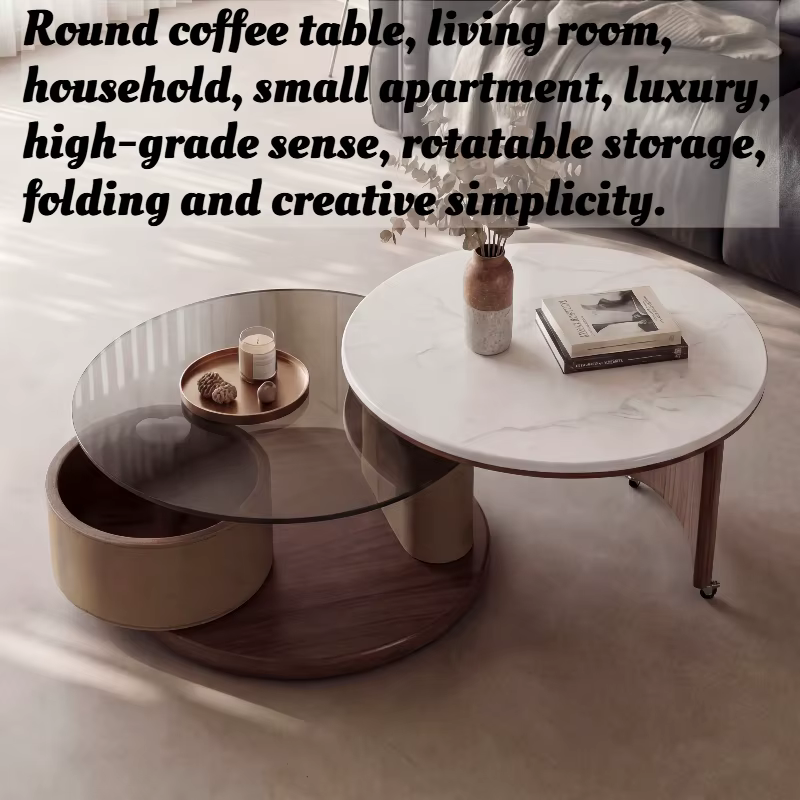 Table basse ronde de salon