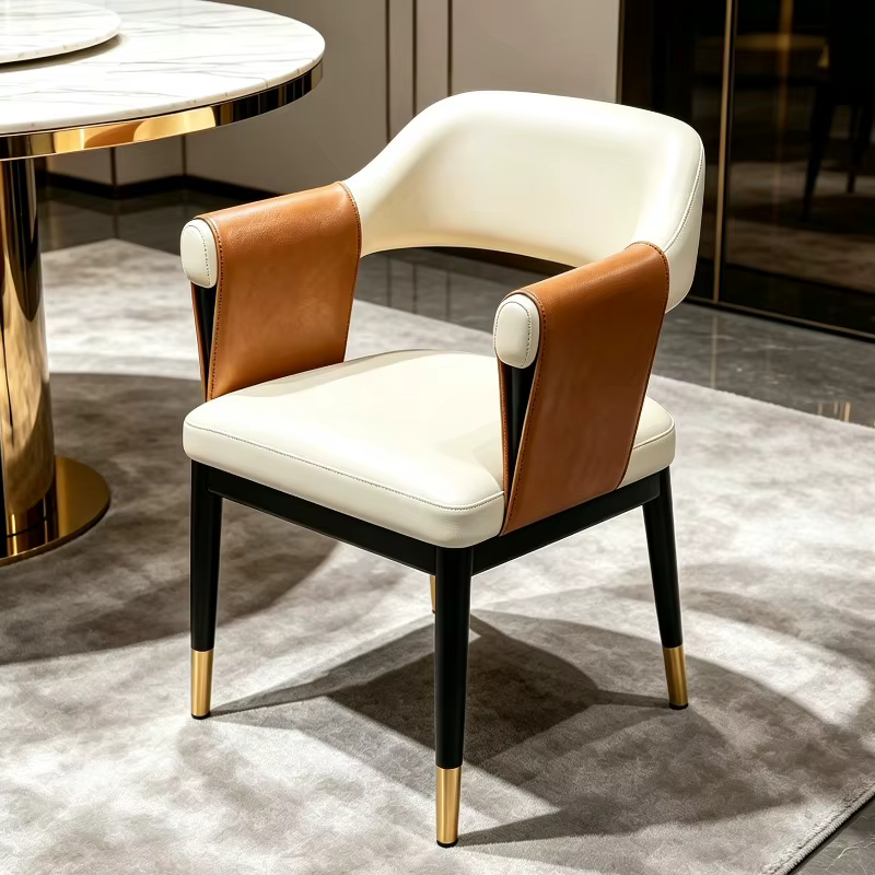 Chaise de salle à manger économique de luxe