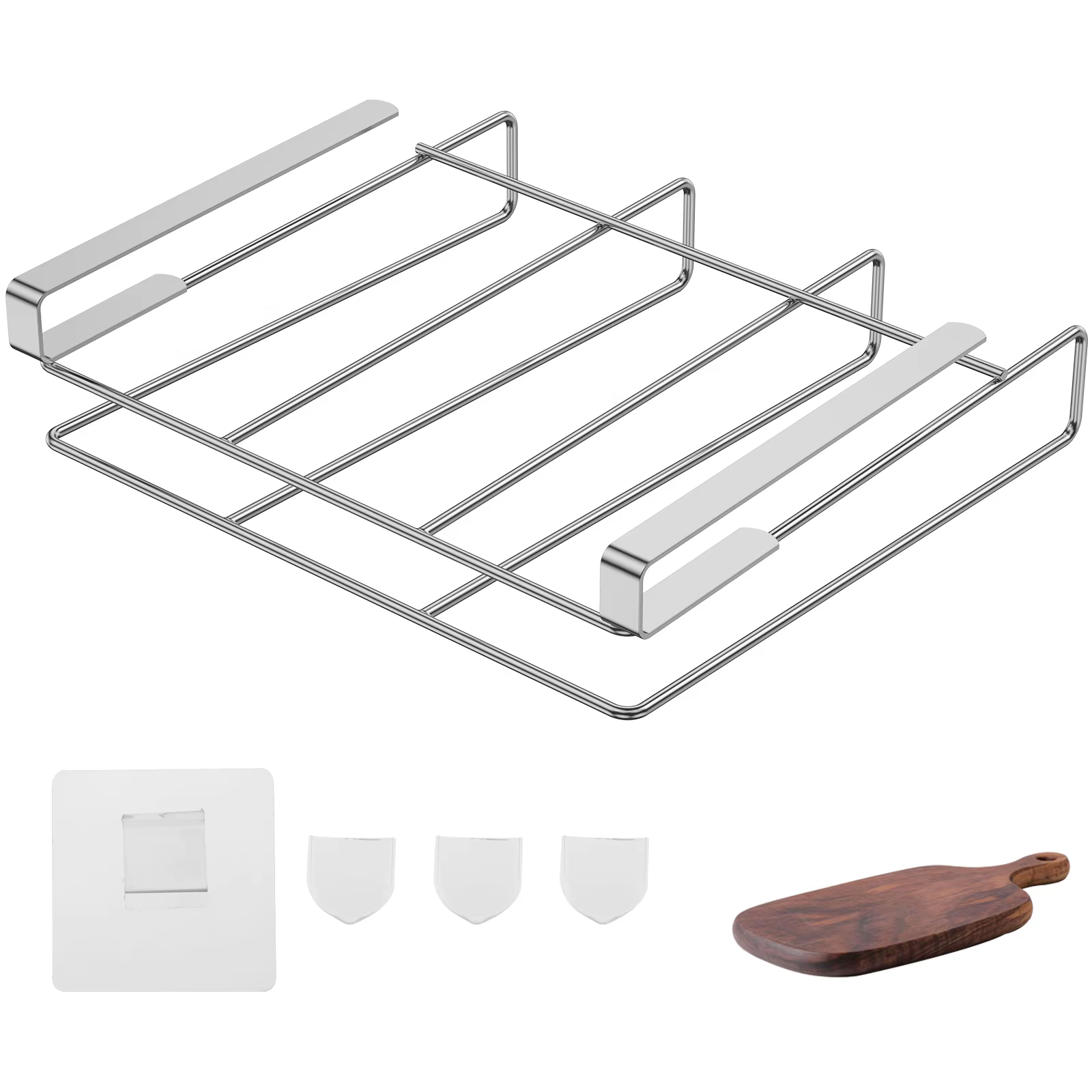 Organisateur de planche à découper sous armoire