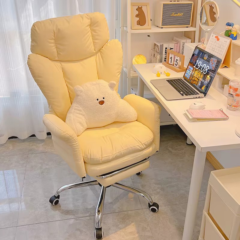 Chaise de canapé ergonomique confortable avec dossier unique