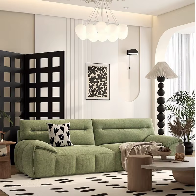 Europe accoudoir canapé confortable coussin Design romantique