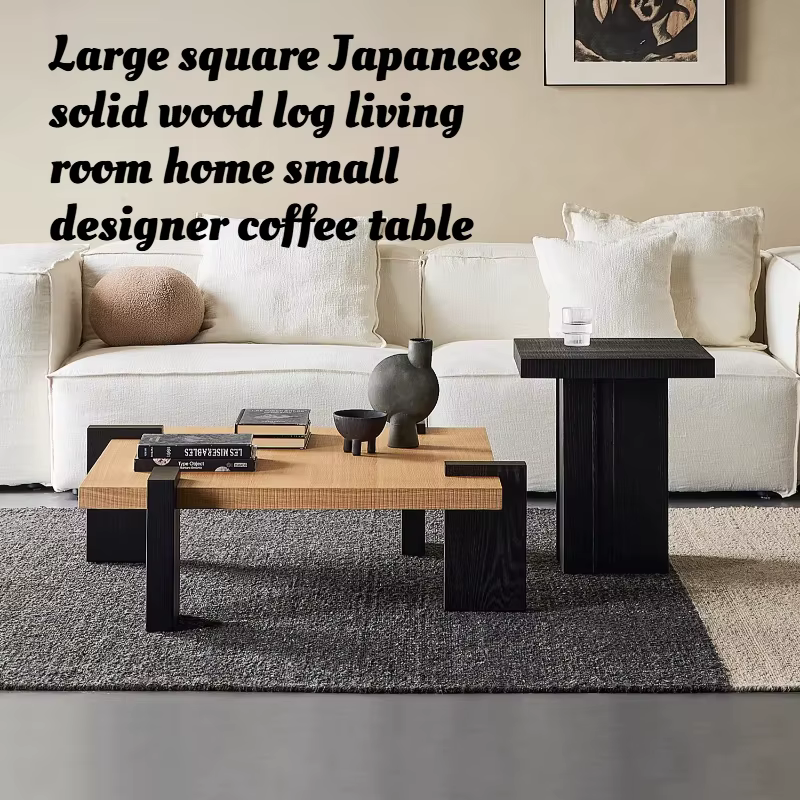Grande table basse carrée pour salon