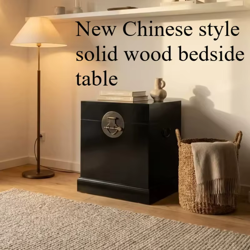 Table de chevet de luxe multifonctionnelle avec rangement