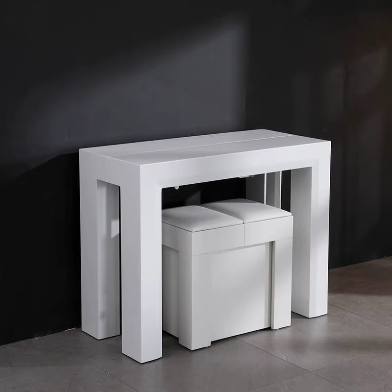 Table à Manger Télescopique Rectangulaire pour 8 Personnes