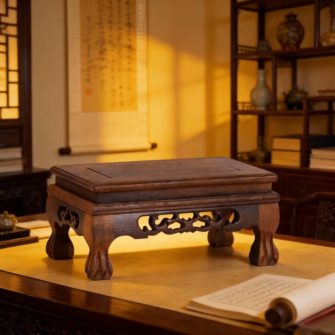 Présentoir en bois – Étagère de bureau pour miniatures