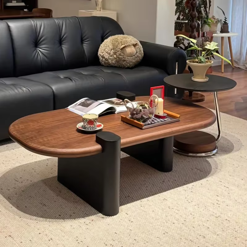 Table basse ronde confortable