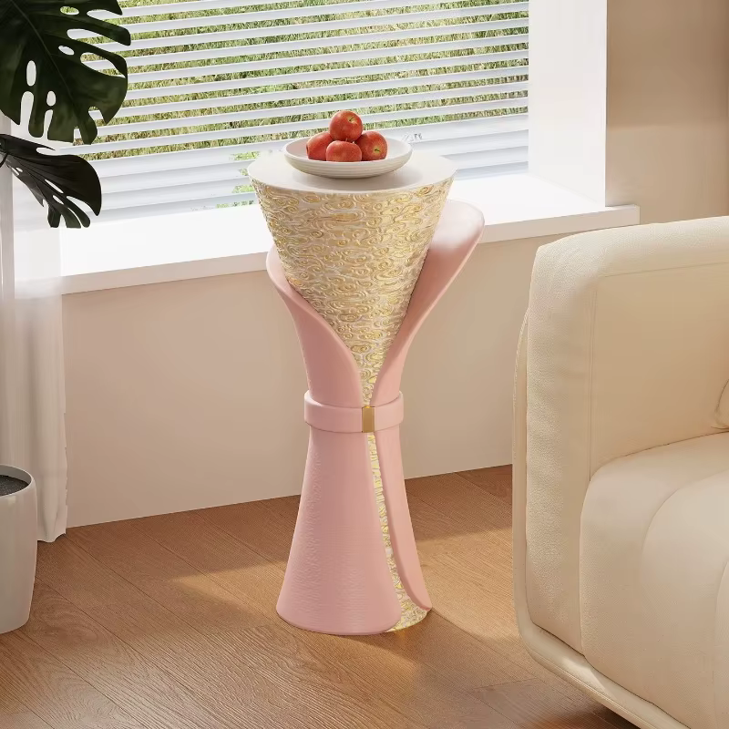 Petite table basse ronde pour salon
