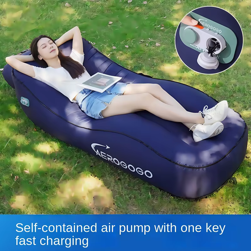 Canapé gonflable portable à gonflage automatique en un clic
