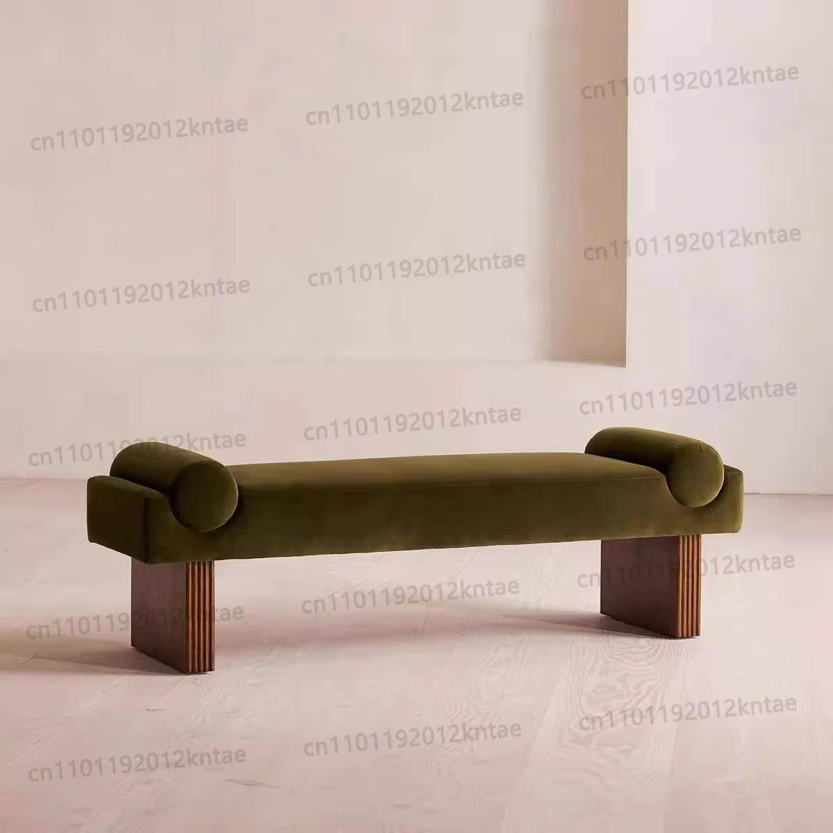 Banc de style rétro français