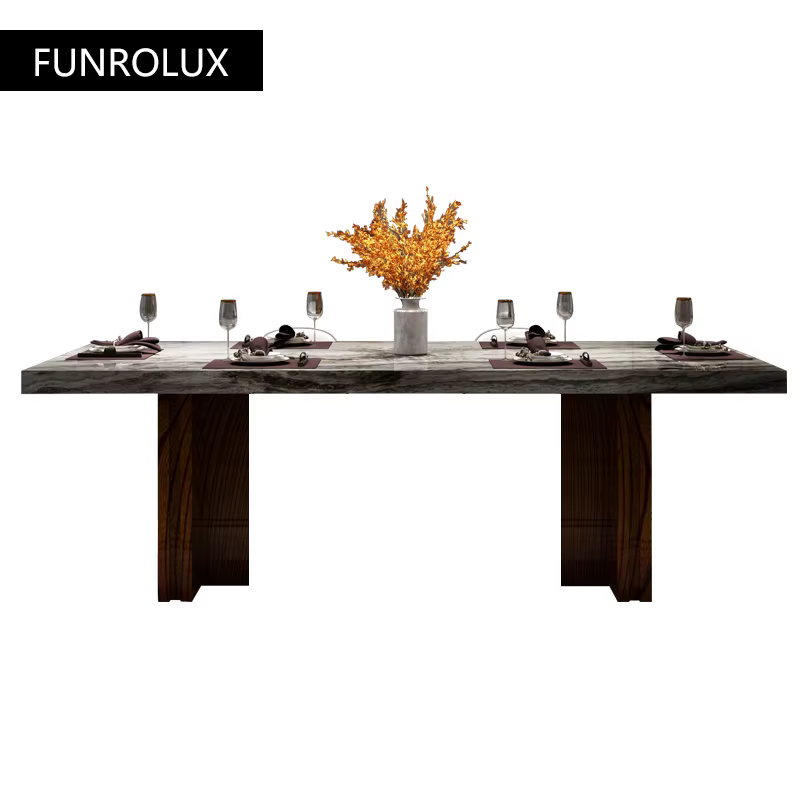 Table à Manger en Marbre Naturel