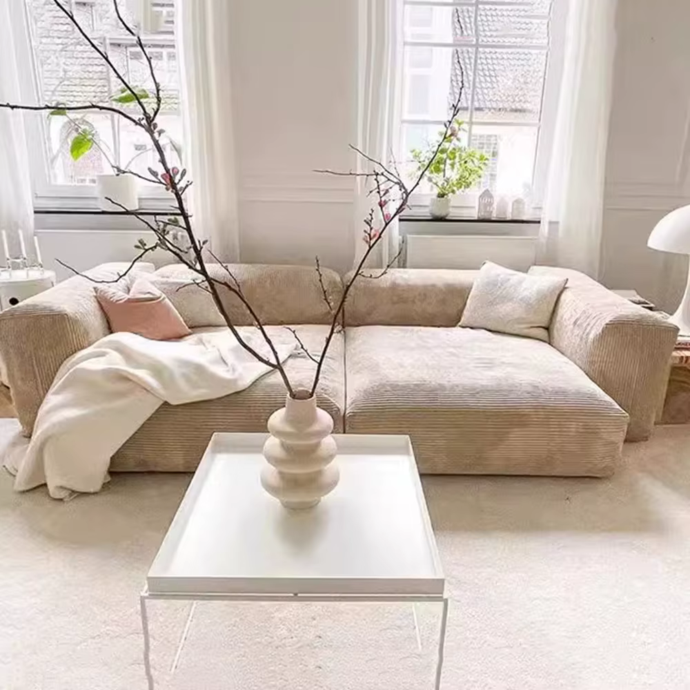 Elasticas Relax luxe canapé coussin 3 places sectionnel Salon