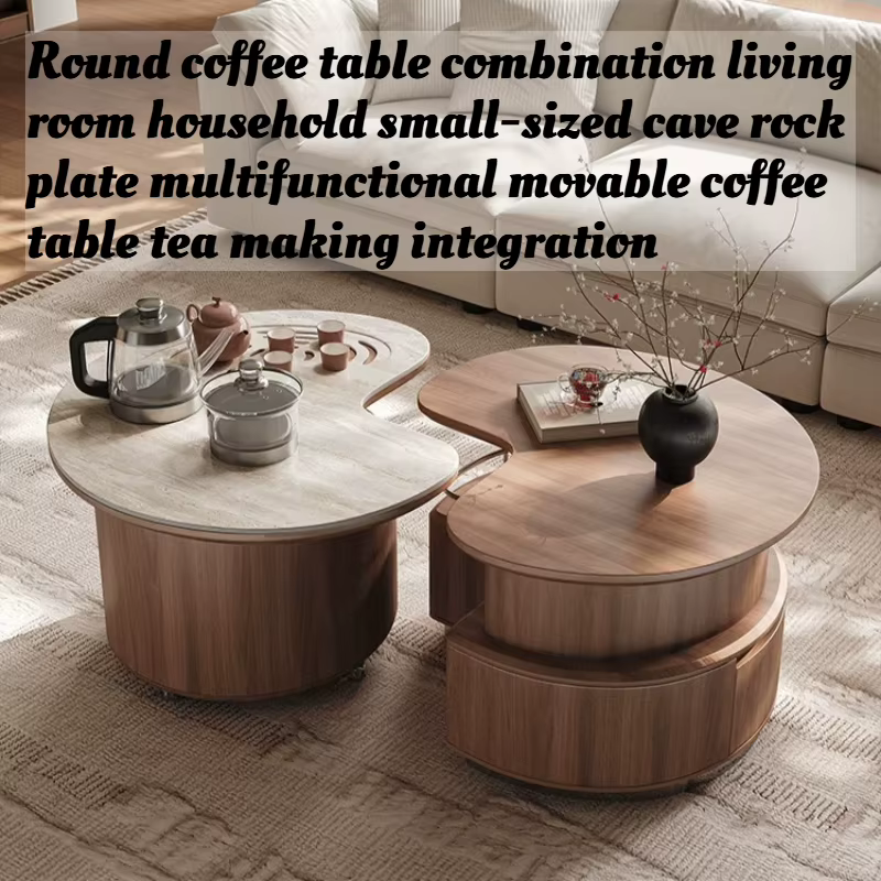 Ensemble de tables basses rondes pour salon