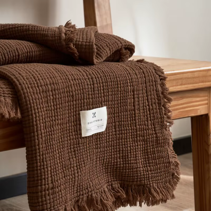 Couvertures en coton doux