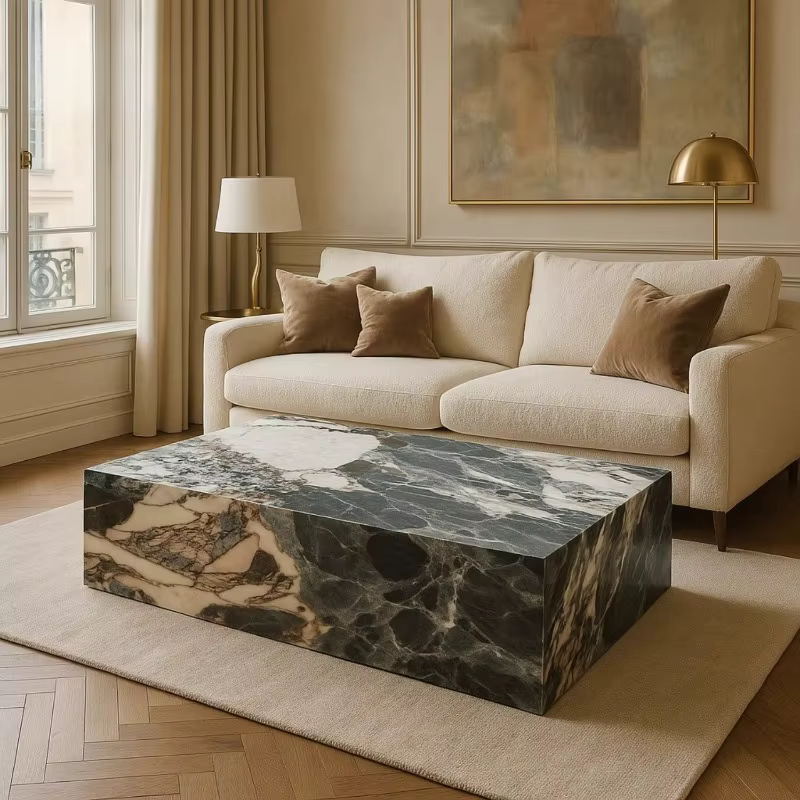 Table basse d'exposition italienne