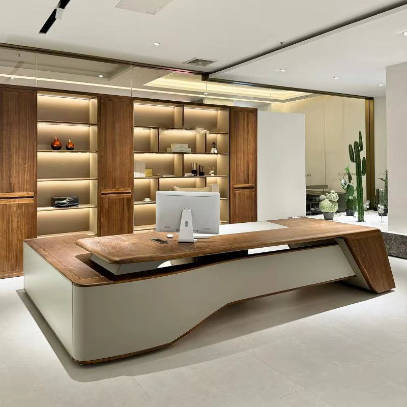 Bureau de mode en bois Simple créatif pas cher intérieur grande taille