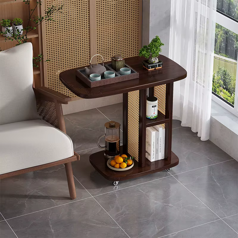 Table basse roulante Portable