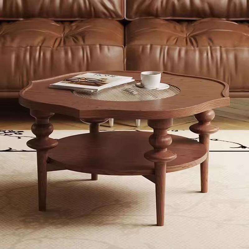 Table basse Unique à la mode Glam avec rangement chambre