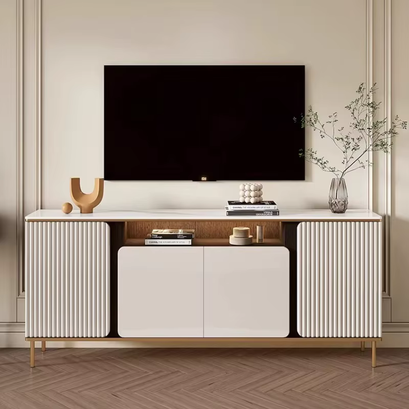 Meuble TV de rangement nordique de luxe