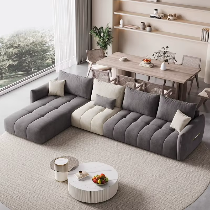 Paresseux famille salon canapé imperméable minimaliste italien confortable