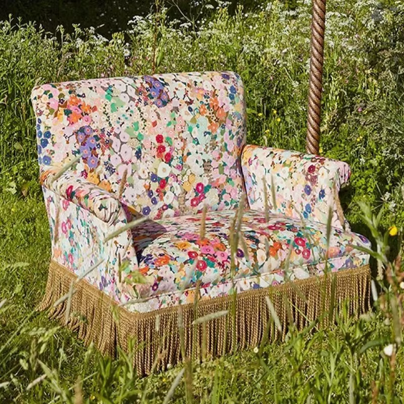 Canapé modulaire minimaliste relaxant avec coussins inclinables pour salon – Meubles