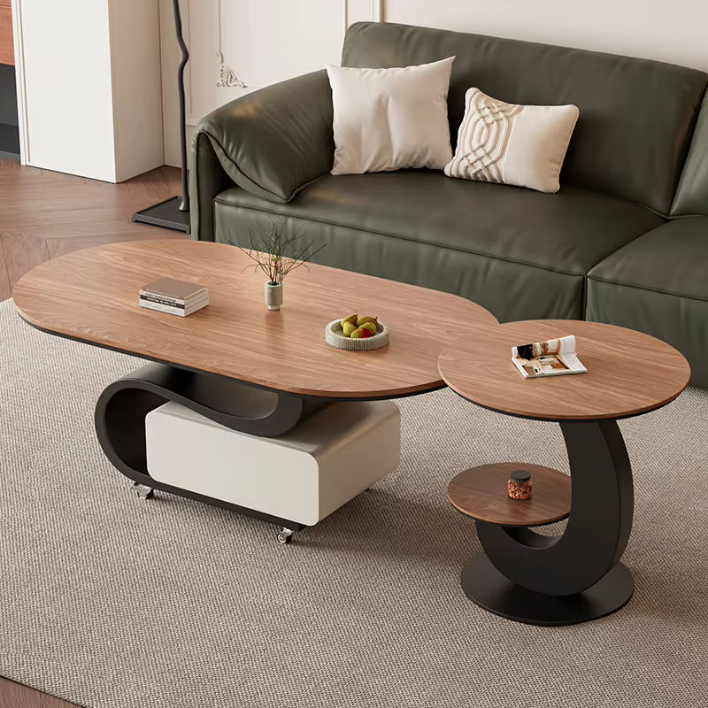 2025 nouvelle lumière de luxe haut de gamme maison mobile petite table basse