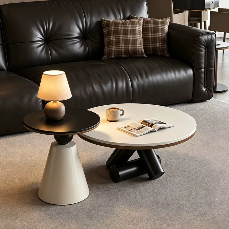 Ensemble de table basse de luxe pour canapé