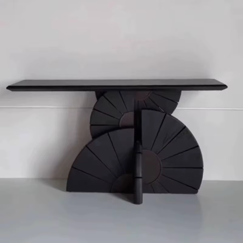 Table Console Design rectangulaire rétro minimaliste moderne