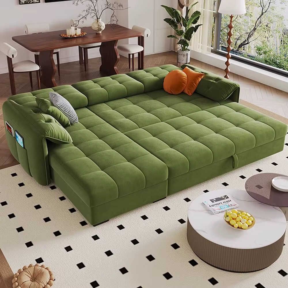 Canapés de détente pliants chambre à coucher multifonctionnel modulaire canapé individuel Convertible extractible Divani Da Soggiorno décoration de la maison
