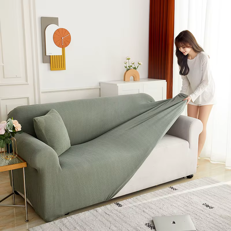 Housse de canapé en tissu Jacquard élastique