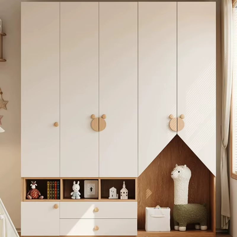 Armoire bibliothèque élégante de style français
