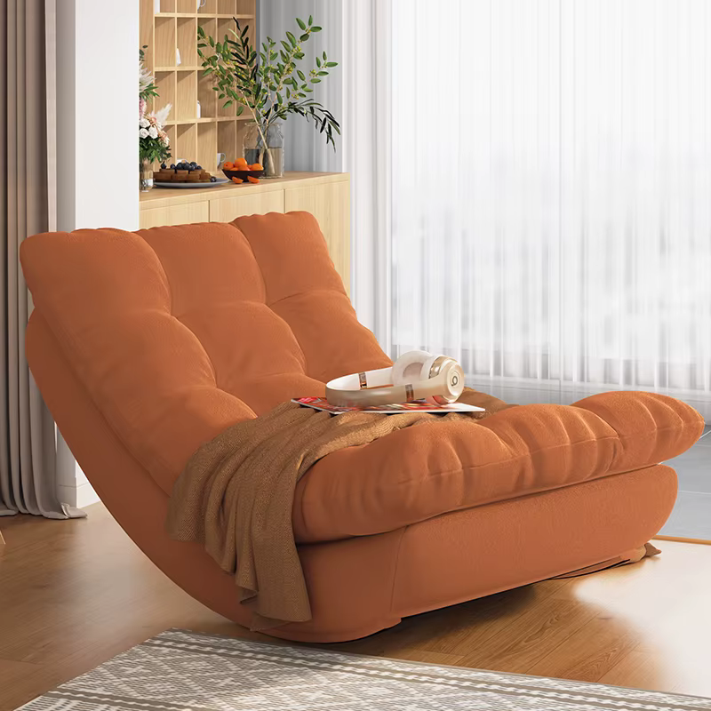 Canapés de couchage Design Orange salon Simple loisirs