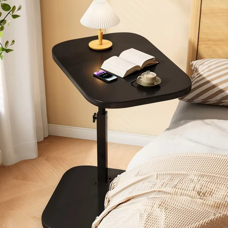 Table basse en bois multifonctionnelle à hauteur réglable