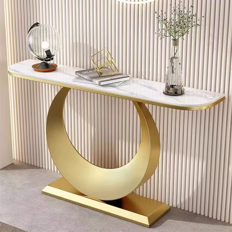 Table console de Style Glam italien minimaliste gain de place