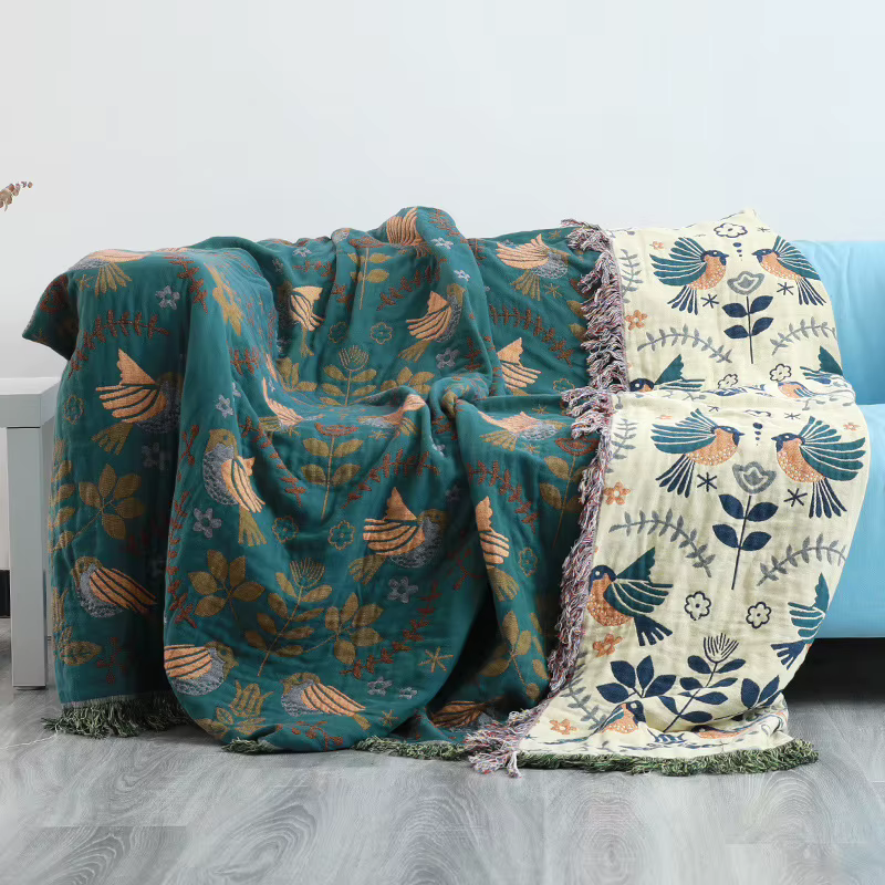 Housse de canapé en pur coton