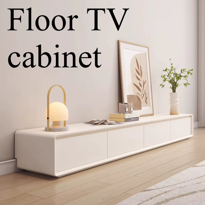 Meuble TV simple avec étagères