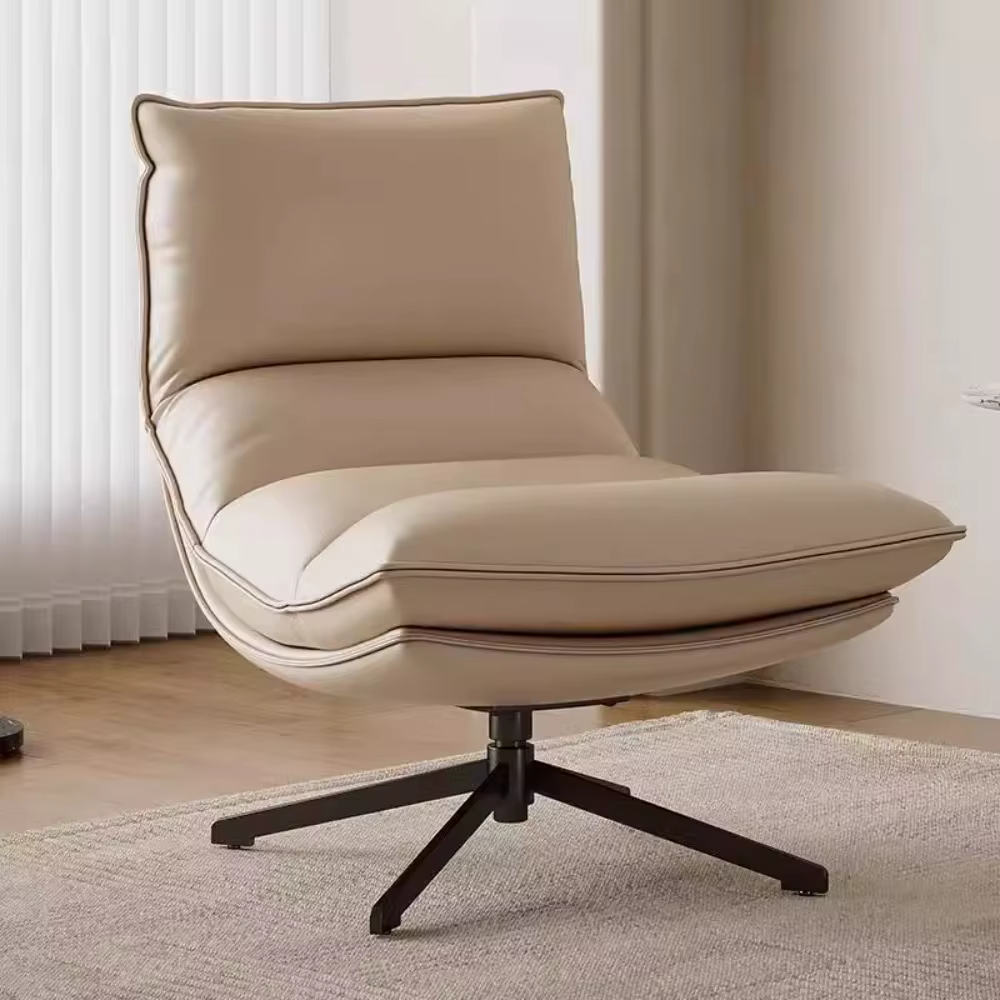 Fauteuils de salon nordiques de luxe avec accoudoirs