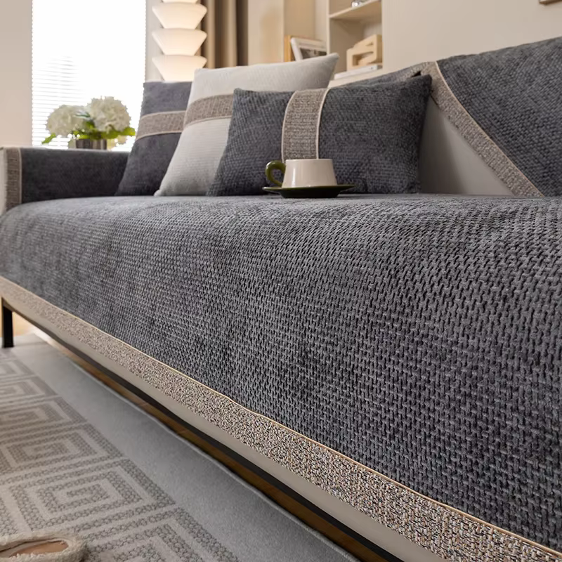Coussin de canapé en lin 2024