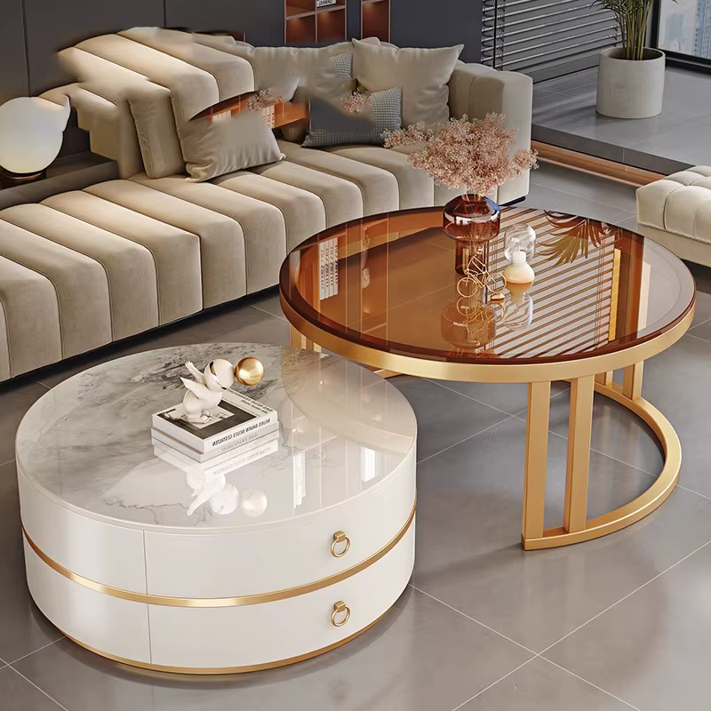 Table basse rétro du milieu du siècle